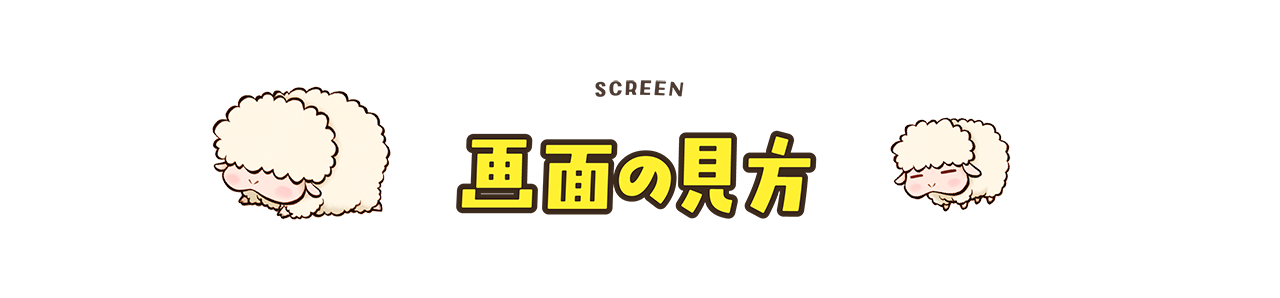 画面の見方