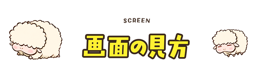 画面の見方