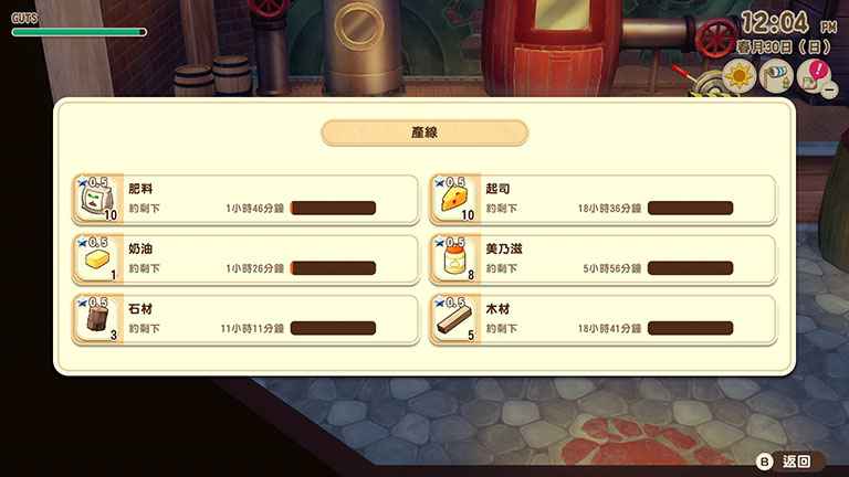 產線的活用