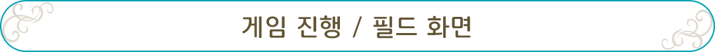 게임 진행 / 필드 화면
