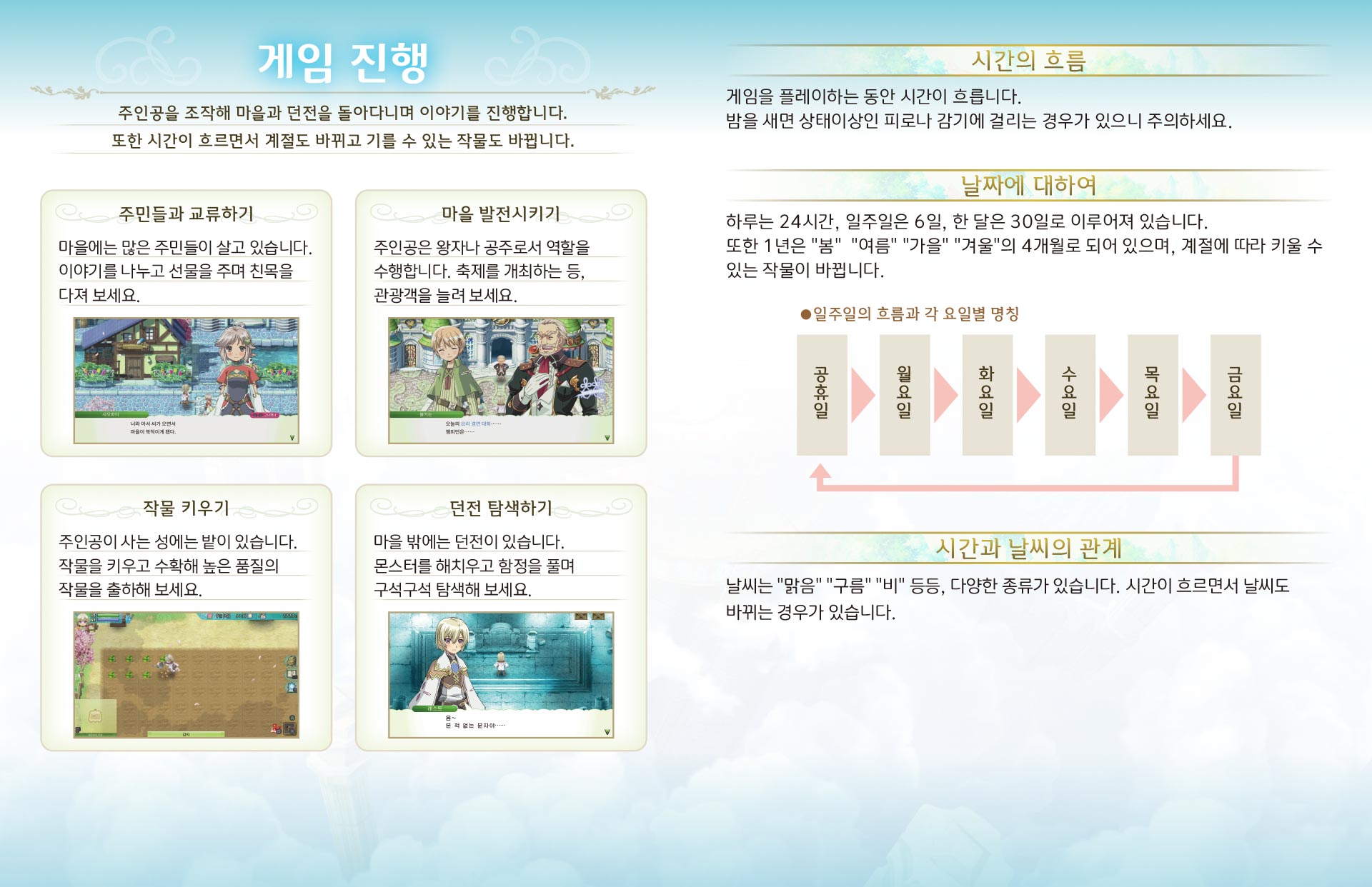 게임 진행