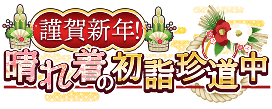 謹賀新年！晴れ着の初詣珍道中