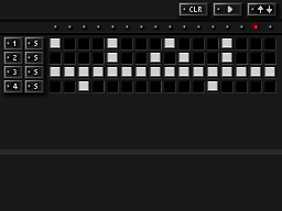 DRUMS SEQ画面