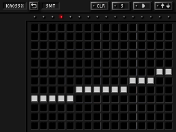 SYN1 EDIT KAOSS X画面