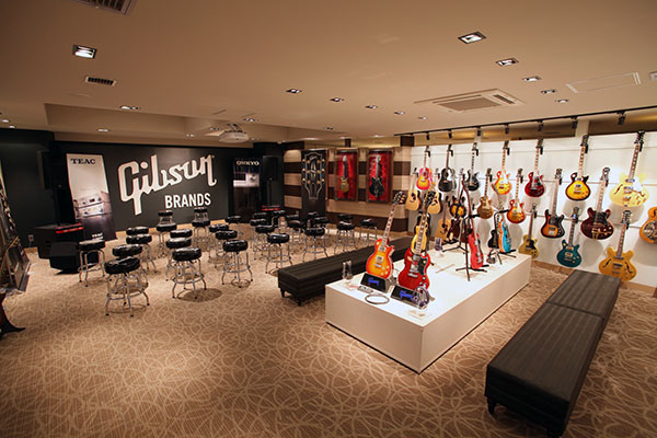 Gibson Brands Showroom TOKYO(ギブソンブランズショールーム東京)