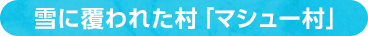 雪に覆われた村「マシュー村」