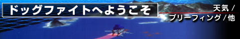 ドッグファイトへようこそ