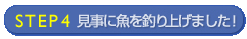 見事に魚を釣り上げました!