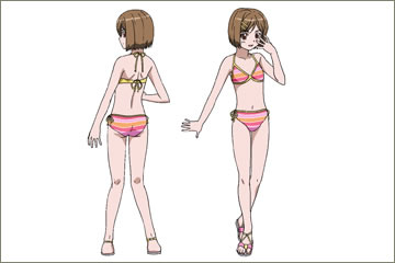ヘンリエッタとリコの水着姿?!