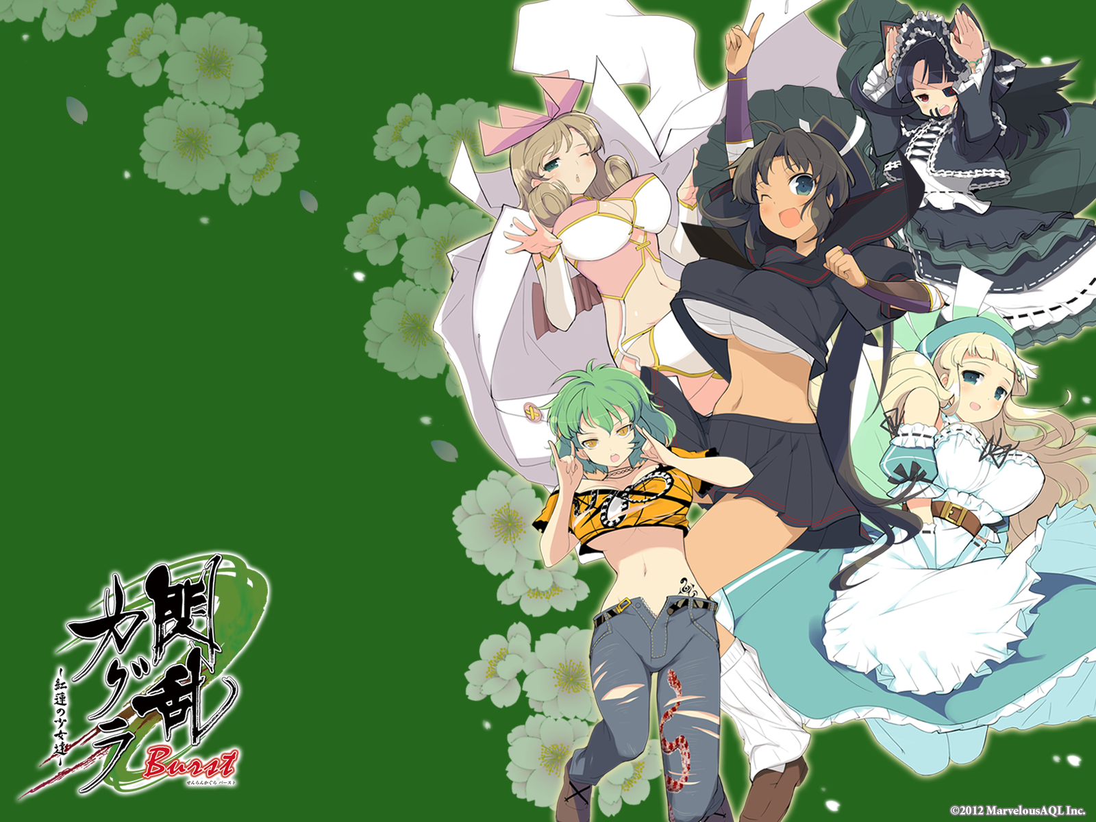 閃乱カグラ Burst -紅蓮の少女達-』公式サイト