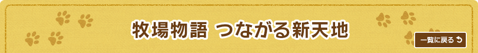 牧場物語 つながる新天地