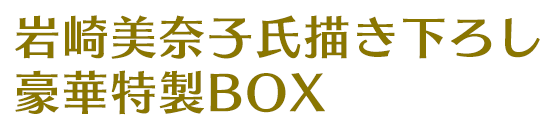 岩崎美奈子氏描き下ろし豪華特製BOX
