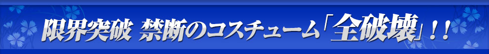 限界突破 禁断のコスチューム「全破壊」！！