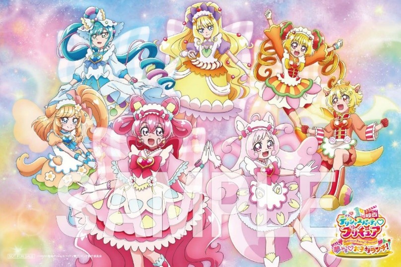 プリキュア　缶バッジ　ポストカード 秋田限定】プリキュア 缶バッジ＆ポストカード - ピンズ